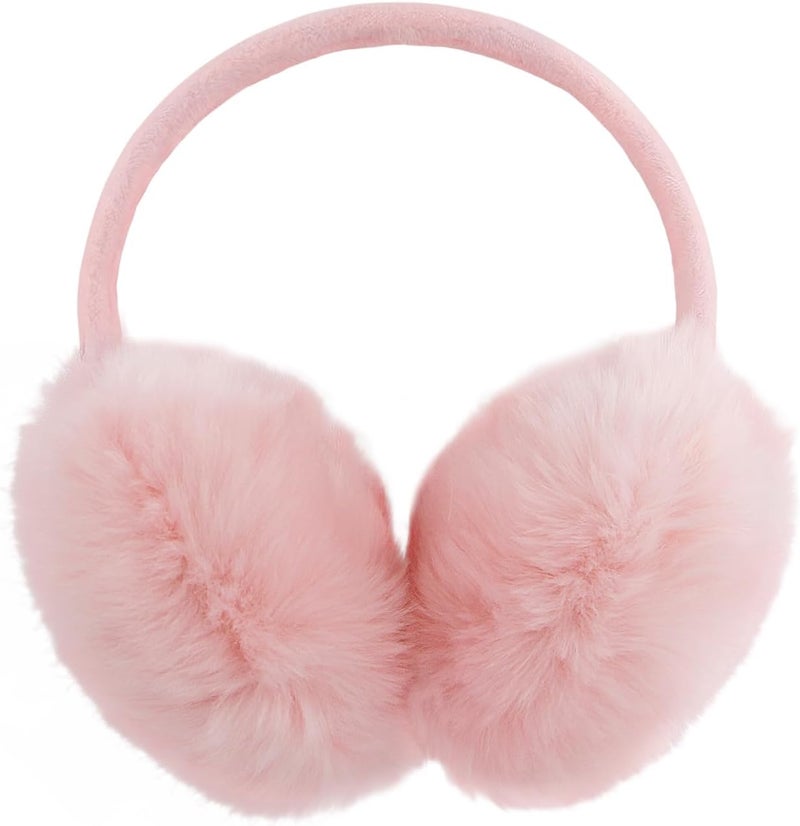 POXIMI Store Women Winter Earmuffs Girl Ski Adjustable Ear Covers for Cute Bow Ear Warmer Outdoor Earmuff Fleece Lining - Image 1